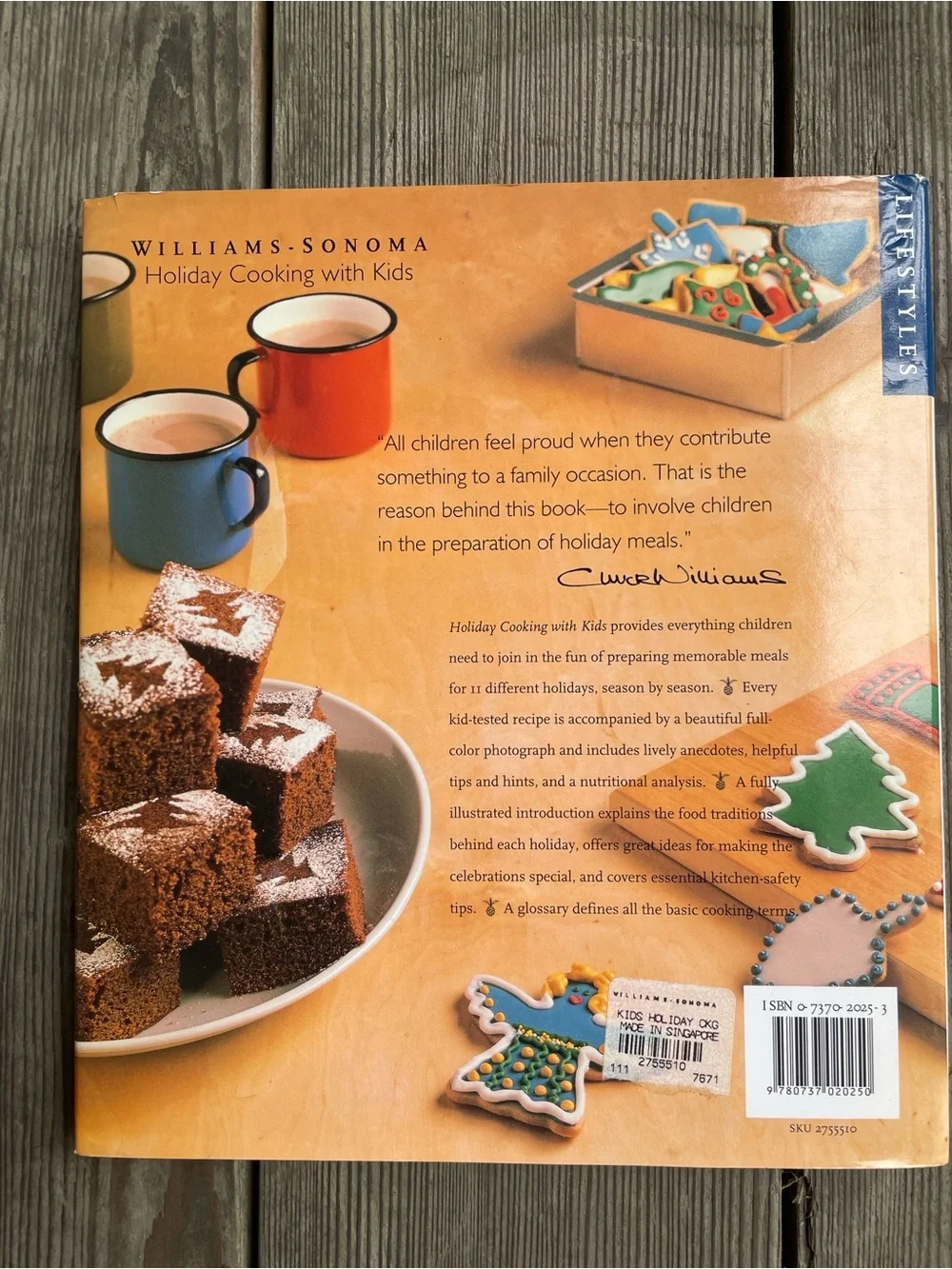 Williams Sonoma Holiday Cooking with Kids -